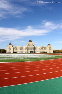 塑胶赛场 大庆职业学院