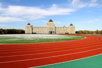 塑胶赛场 大庆职业学院