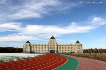 塑胶赛场 大庆职业学院