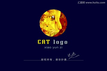 猫logo 创意logo