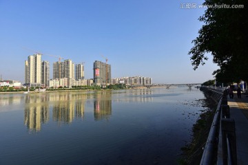 江边商品住宅 龙川风光