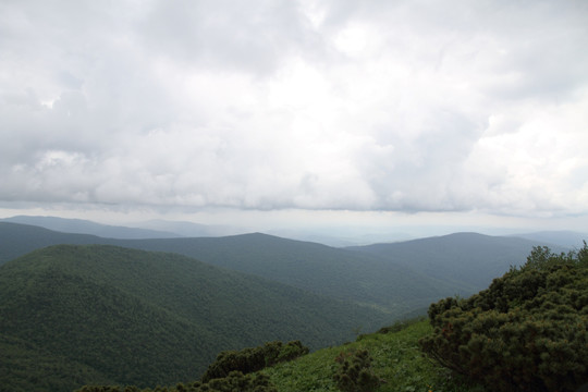 山峦 青山