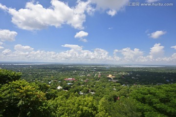 实皆古城 田园风光