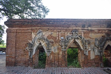 缅甸因瓦古城 残墙