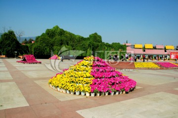 花坛 节日装饰