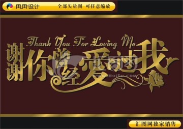 謝謝你曾經(jīng)愛過我