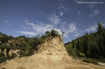 龙门山风光