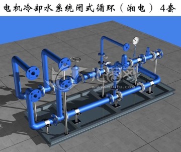 管道3d模型下载