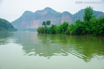 湖南彬州飞天山山水风光