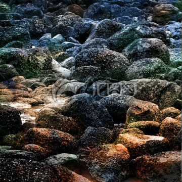 海上礁石