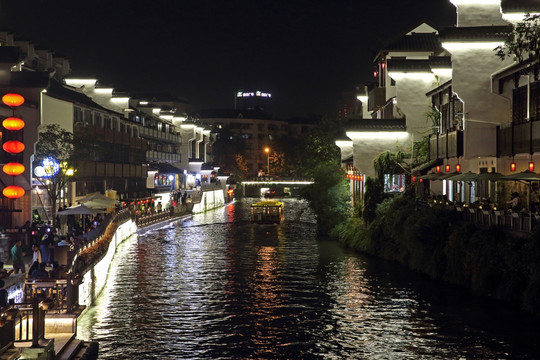 秦淮河夜景