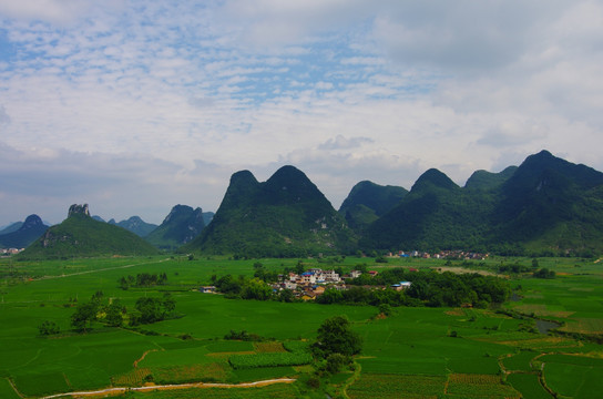 田园风光 美丽乡村 乡村风景