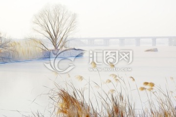 抽象風景畫 唯美風光