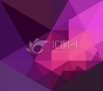 紫色几何底纹