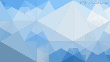藍色幾何背景