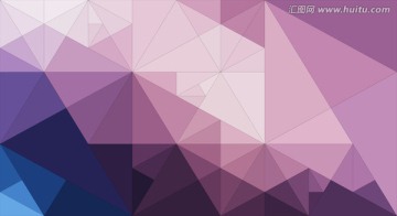 紫色抽象几何底纹背景