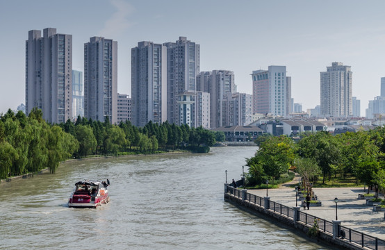 白鹿洲公园 温瑞塘河