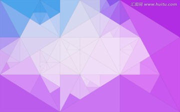 紫色抽象几何底纹