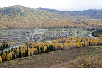 禾木秋景