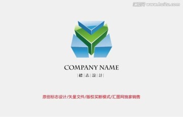 Y字母标志地产logo