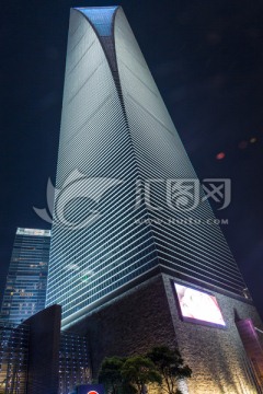 环球金融中心夜景