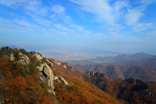 丹东凤凰山新景观飞天神鹿