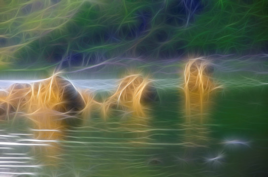 光繪無(wú)框畫(huà)