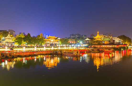 秦淮河夜景