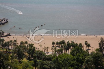 海难俯瞰 鼓浪屿海滩