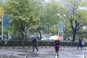 北京2015第一场雪