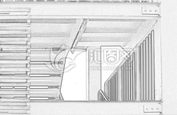 建筑結構素描