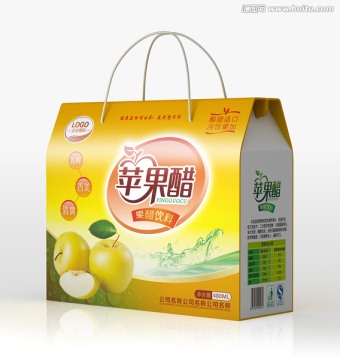 蘋果醋 果醋 飲料 平面圖