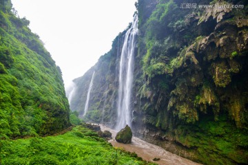 马岭河瀑布群