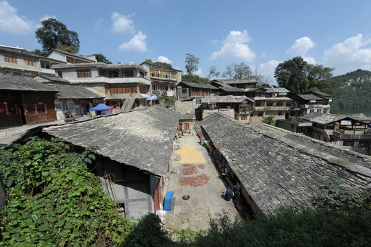 贵阳镇山村全貌