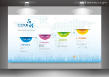 企業(yè)發(fā)展歷程 文化墻
