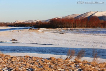 冰河风光