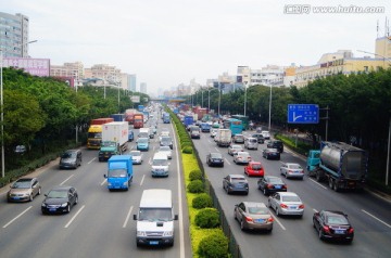 深圳107国道交通景观