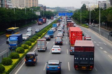 深圳107国道交通景观