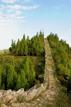 镇远石屏山防御长城