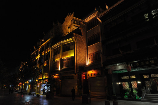 舞阳河酒吧街夜景