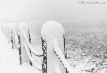 冬天的雪景