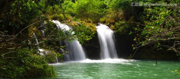 风水 山水 聚宝池