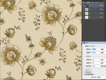 過(guò)渡線描花
