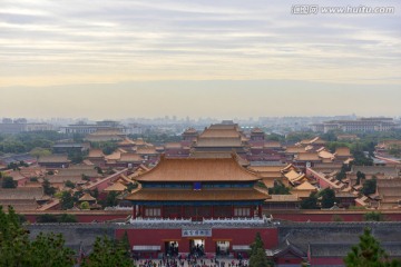 故宫后门 神武门 故宫博物院