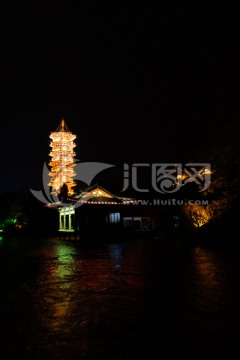 两江四湖 夜景