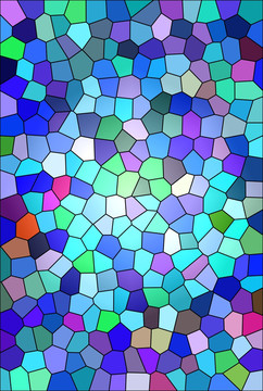 染色玻璃 碎玻璃花纹图案