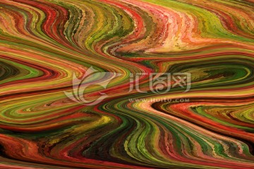 抽象油畫