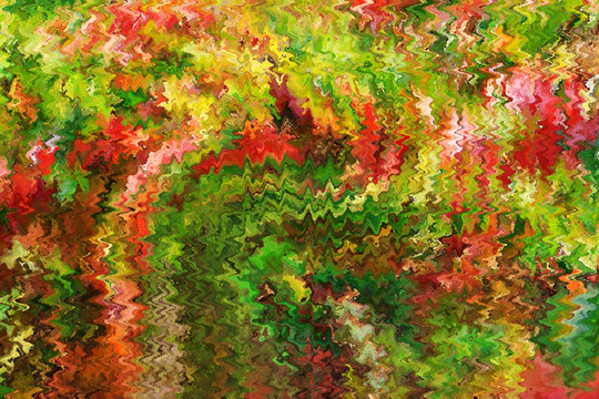 抽象油畫