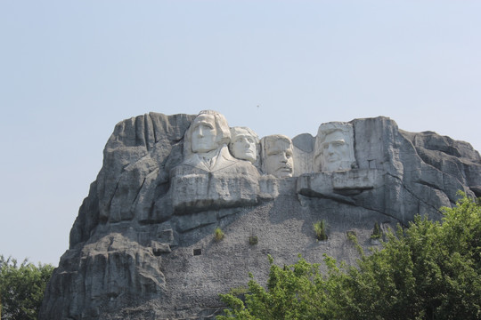 美国林肯雕塑