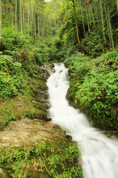 山涧溪流